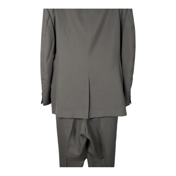 Gerald Austin London NY 40R 40/30 2 Button Green Suit Blazer Sports Coat Pants - Picture 10 of 14